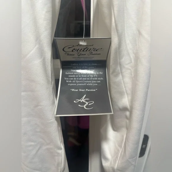 NWT All Sport Couture NFL Team Apparel New York Jets Long Sleeve Top - Picture 4 of 7